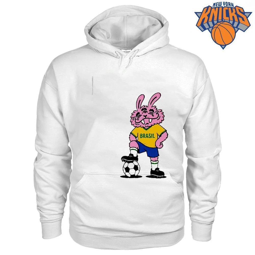 Pink Fluffy Monster Brasil Football Team Supporter Shirt