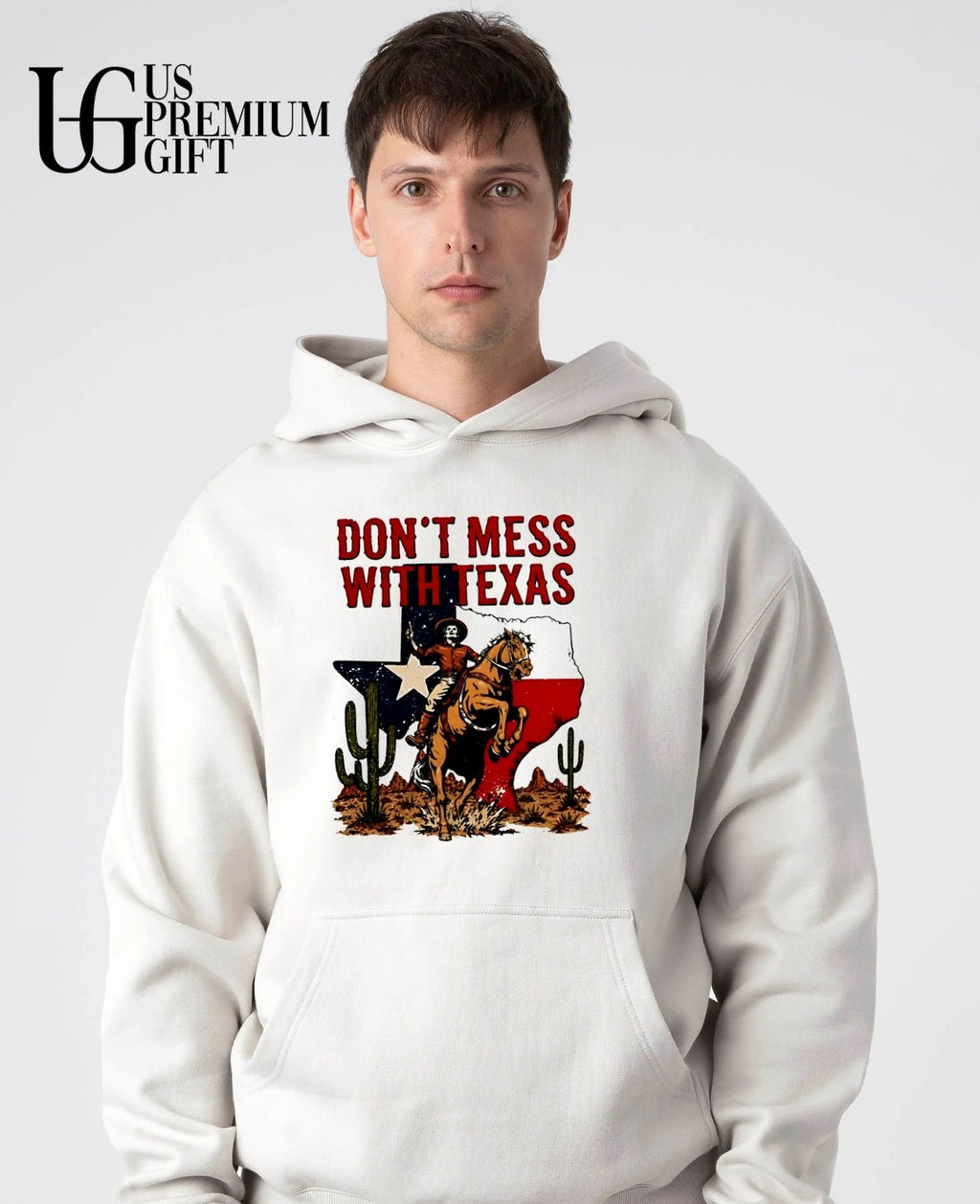 Don’t Mess with Texas Distressed Cowboy shirt