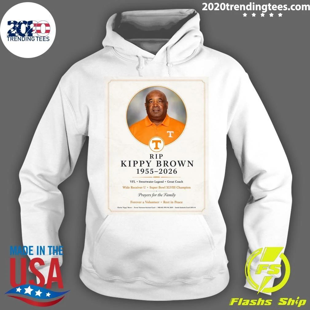 RIP Coach Kippy Brown 1955-2026 Tennessee lost a true Vol For Life Shirt