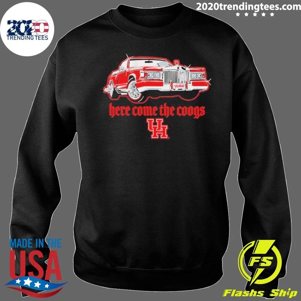 The Houston Cougars Football Here Come The Coogs Shirt