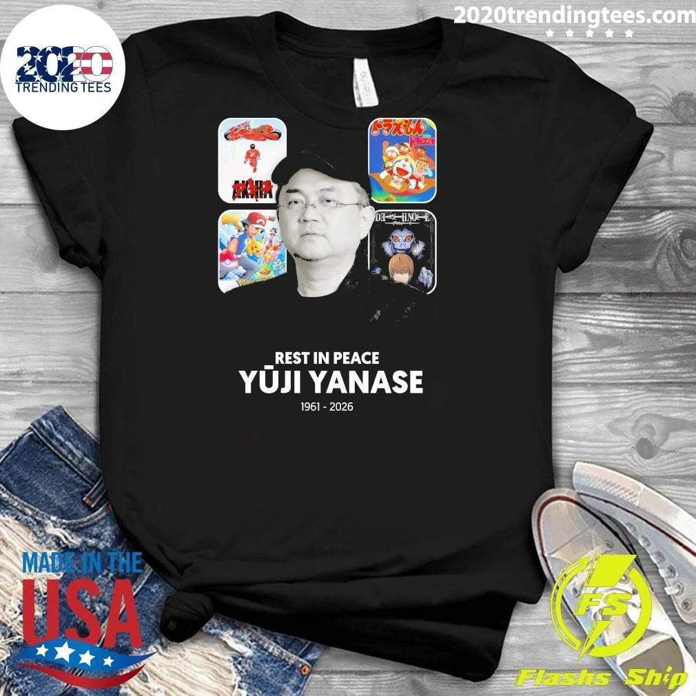 Rest In Peace Yūji Yanase 1961-2026 Shirt