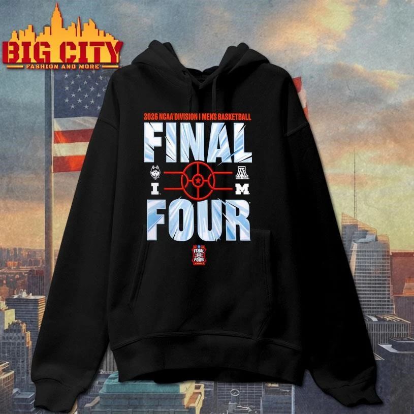 2026 NCAA Men’s Basketball Tournament March Madness Final Four Bracket College Shirt