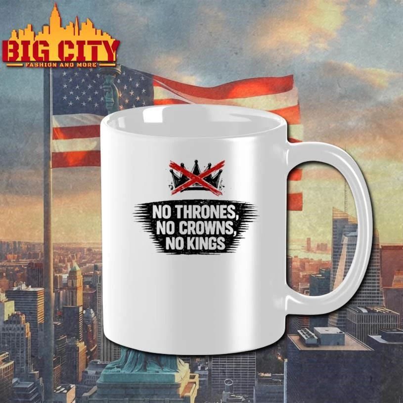 No Thrones, No Crowns, No Kings Anti-Trump Graphic Shirt