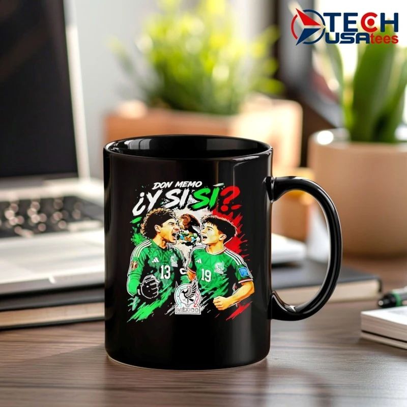 G. Ochoa and Gilberto Mora Mexican Soccer Don Memo shirt