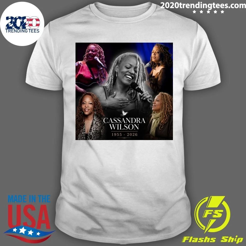 Rest peacefully to the incomparable Cassandra Wilson 1955-2026 Shirt