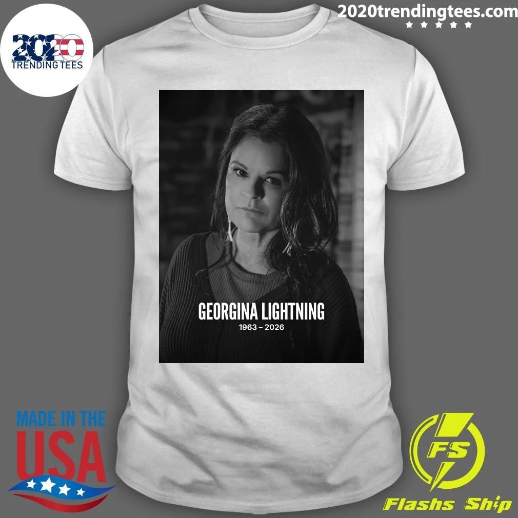Rip Georgina Lightning 1963-2026 Shirt