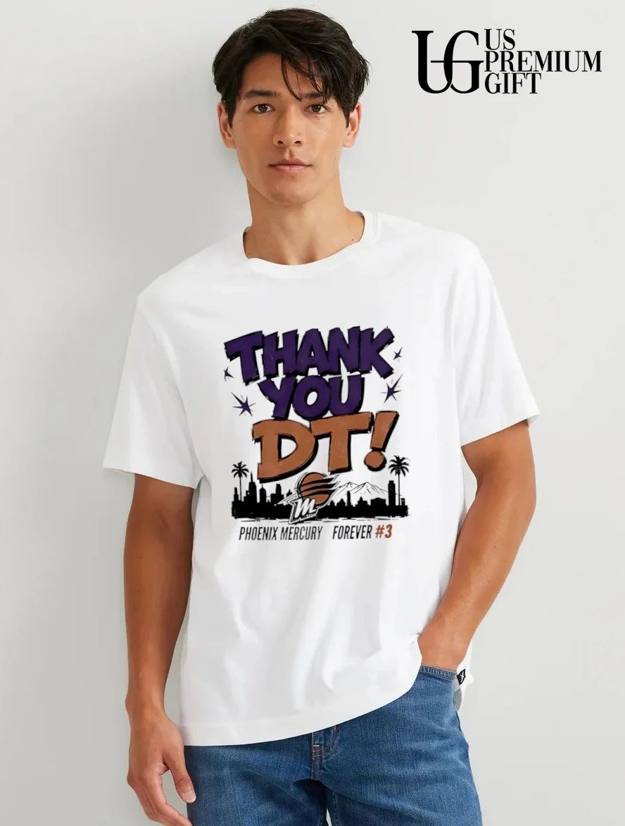 Thank You Diana Taurasi Phoenix Mercury Forever 20 Years Anniversary signature shirt