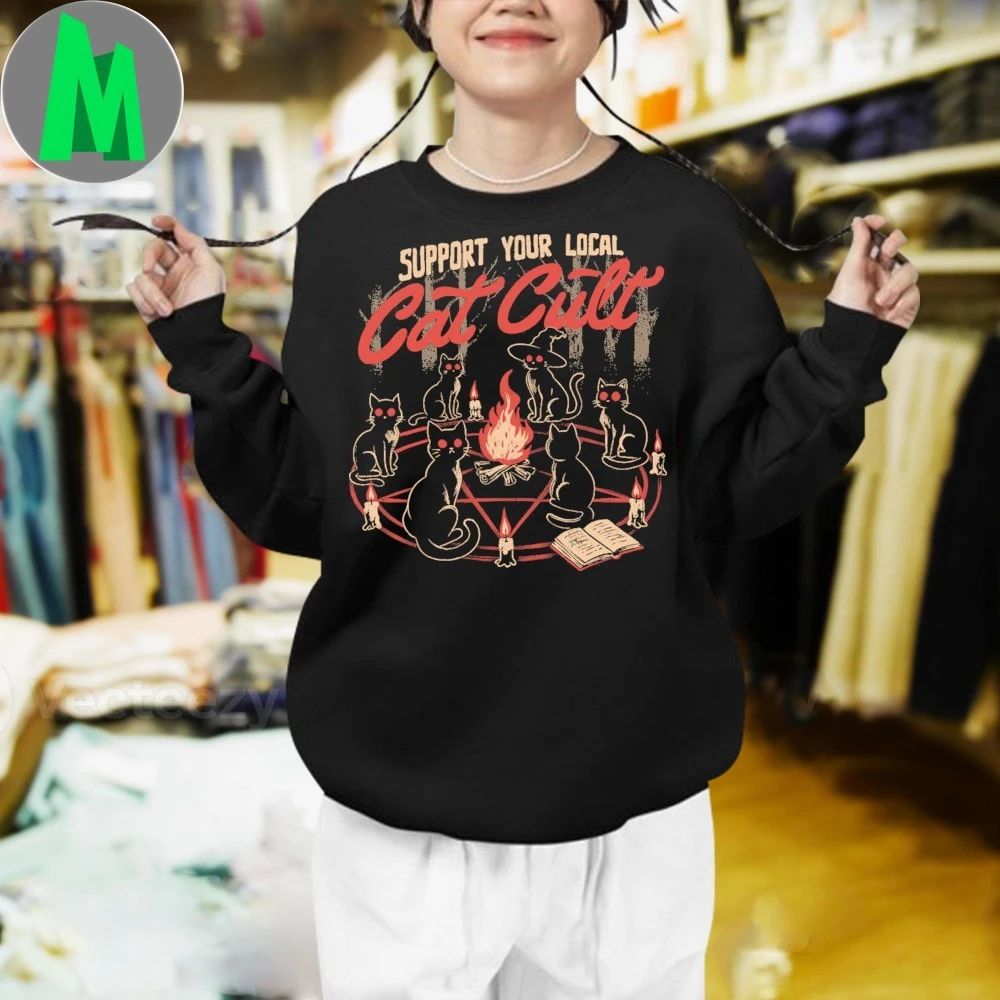 Support Your Local Cat Cult Shirt
