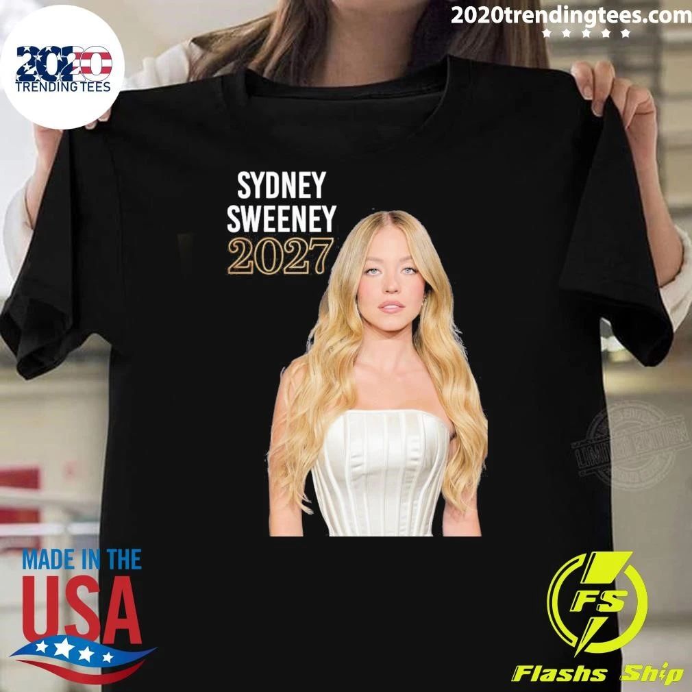 Sydney Sweeney 2027 Calendar, Collectible Wall Calendar Shirt