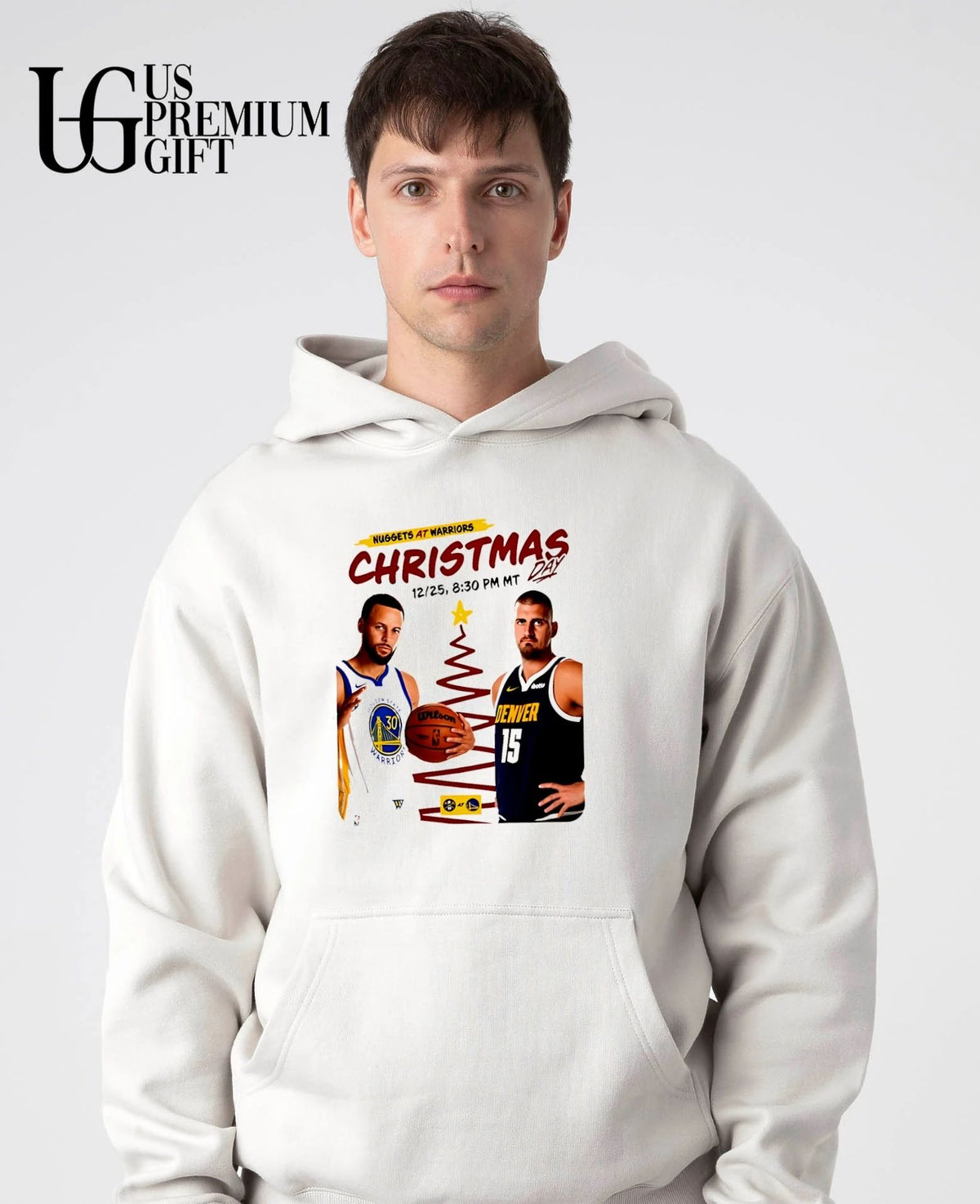 Golden State Warriors vs Denver Nuggets at Warrios Christmas Day December 25th 2026 shirt
