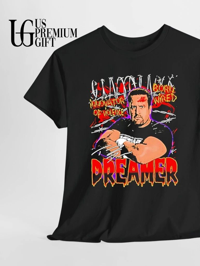 Tommy Dreamer The Innovator Of Violence Born Wired shirt