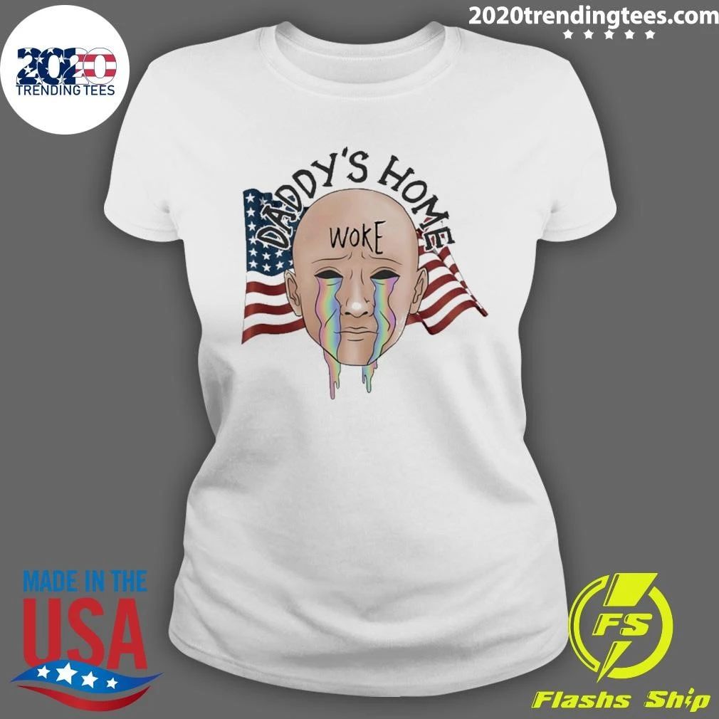 Daddy’s Home Woke Tom Cry Caricature Shirt