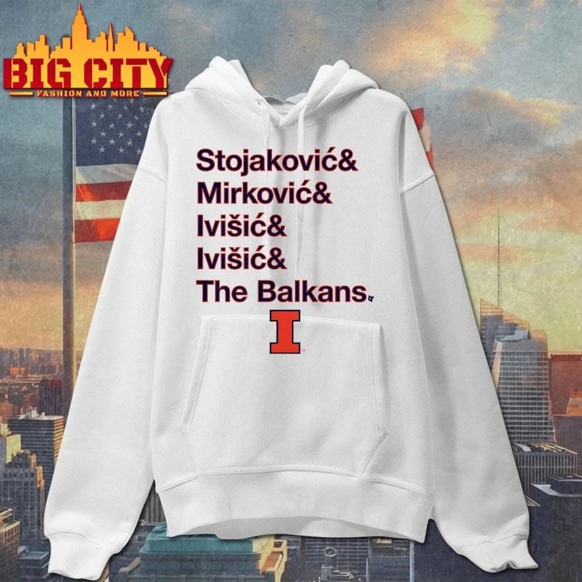 Illinois Basketball The Balkan Bloc Names Shirt