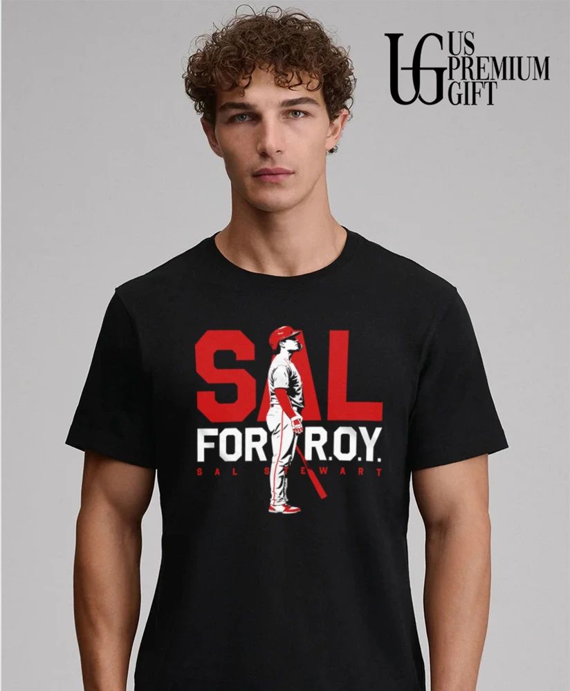 Sal Stewart for Rookie of the Year Cincinnati Reds baseball signature shirt
