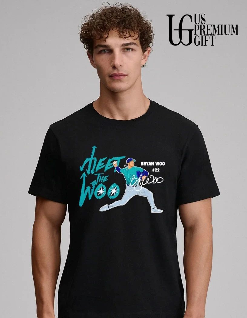 Meet The Woo Bryan Woo Seattle Mariners baseball signature shirt