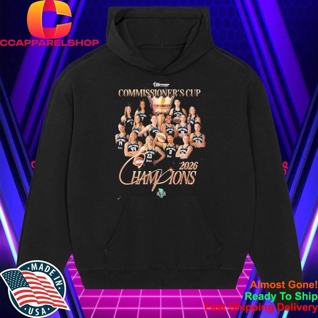 New York Liberty 2026 WNBA Commissioners Cup Champions Shirt