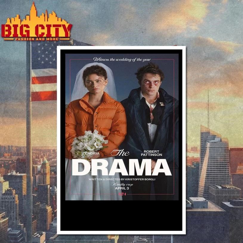 The Drama Movie 2026 Witness The Wedding Of The Year In Theaters On April 3 2026 Poster Shirt