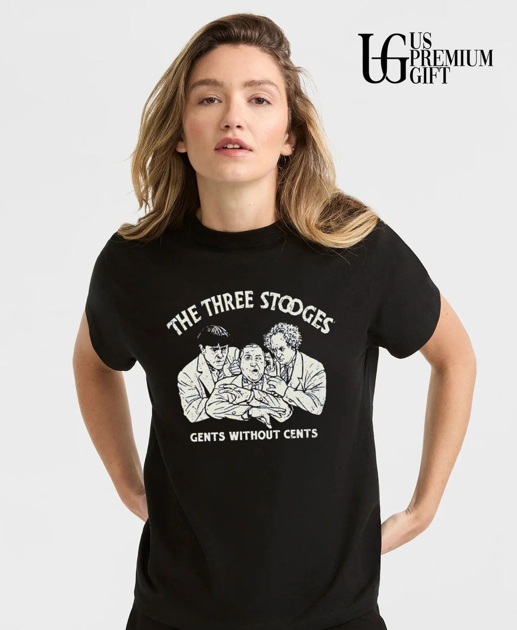Three stooges without gents without cents shirt