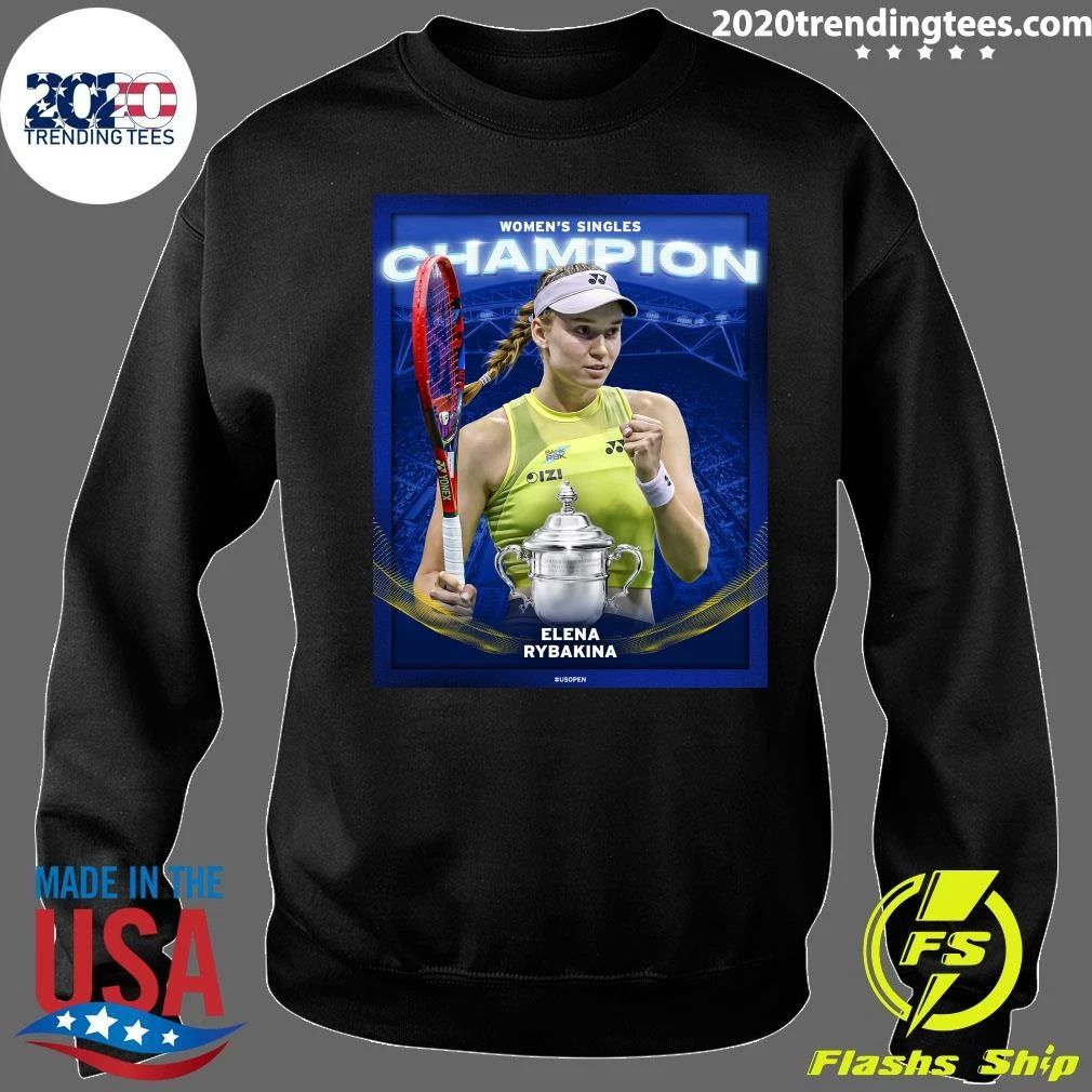 Elena Rybakina Wins 2026 US Open Crown Over Sabalenka Shirt