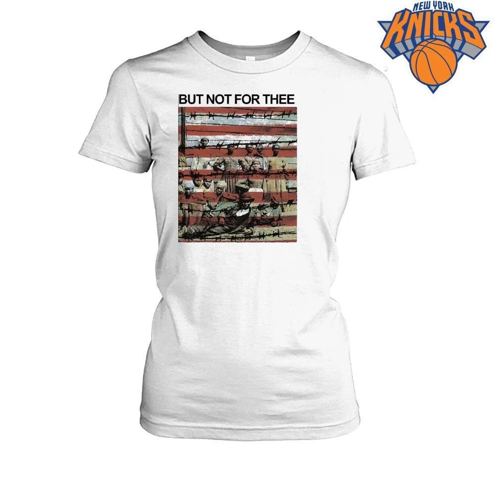 But Not For Thee American Flag Slavery Barbed Wire Social Justice Political T Shirt