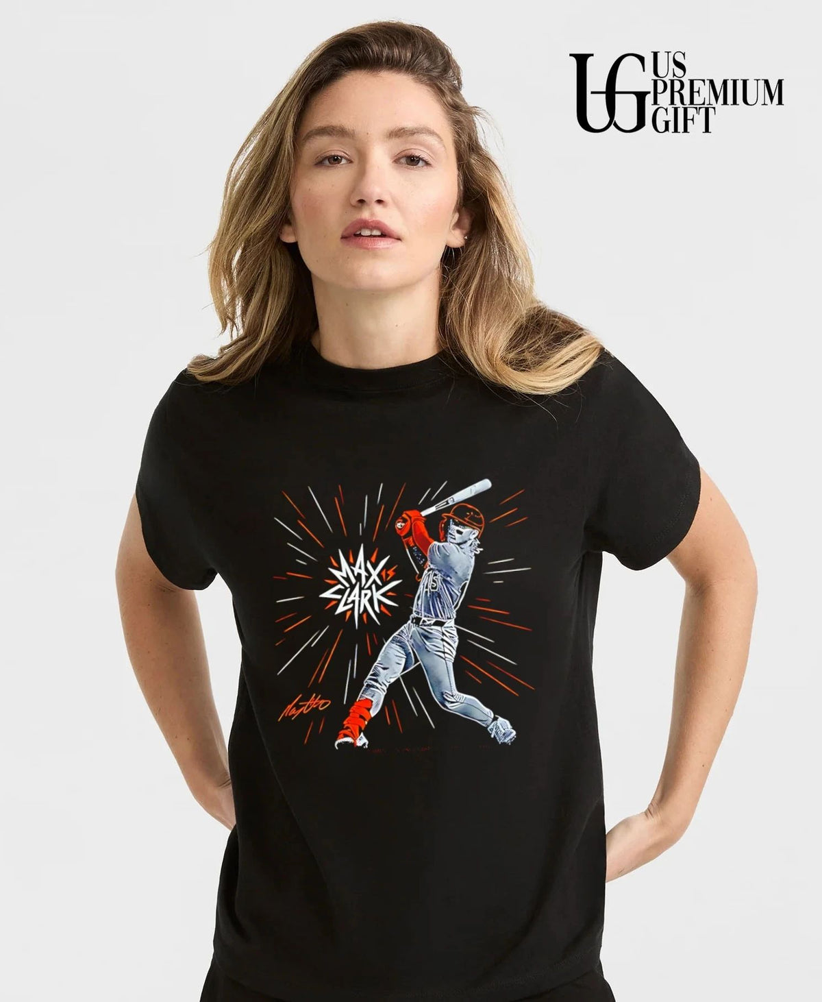 Max Clark Spark Detroit Tigers baseball signature shirt