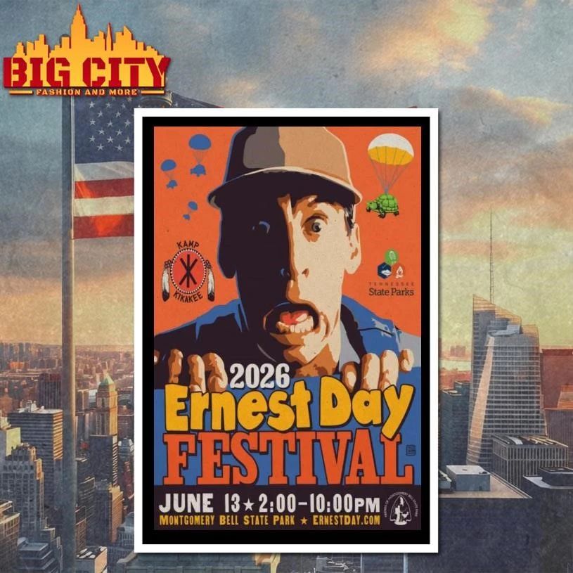 Ernest Day Festival June 13 2026 Poster Shirt
