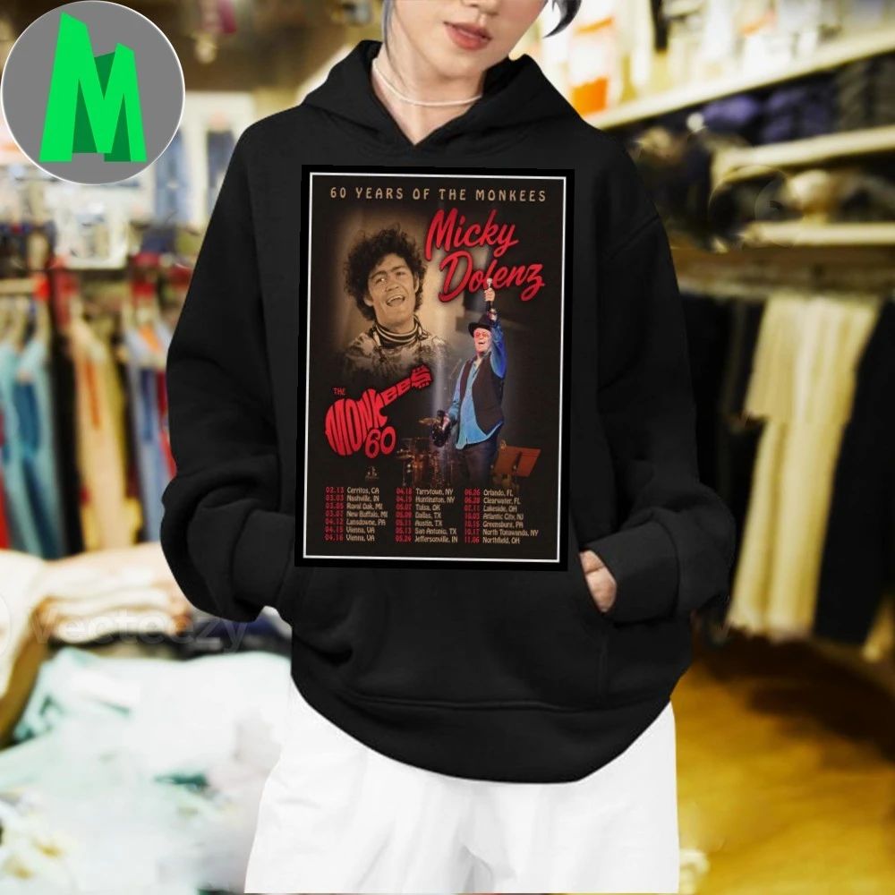 Micky Dolenz New Tour 2026 Poster Shirt