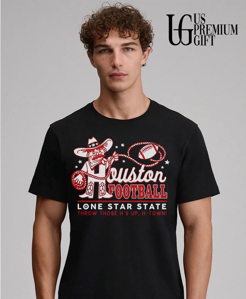 Houston Football Lone Star State shirt
