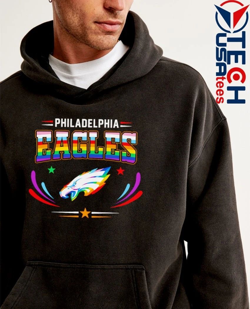 Philadelphia Eagle Pride Night 2026 logo shirt