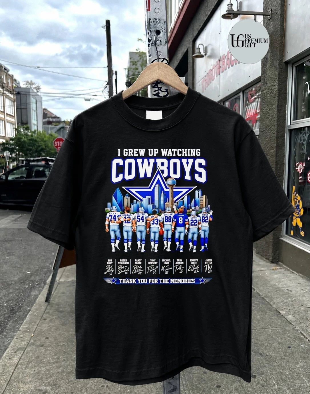 I Grew Up Watching Dallas Cowboys Legends 2026 signatures shirt