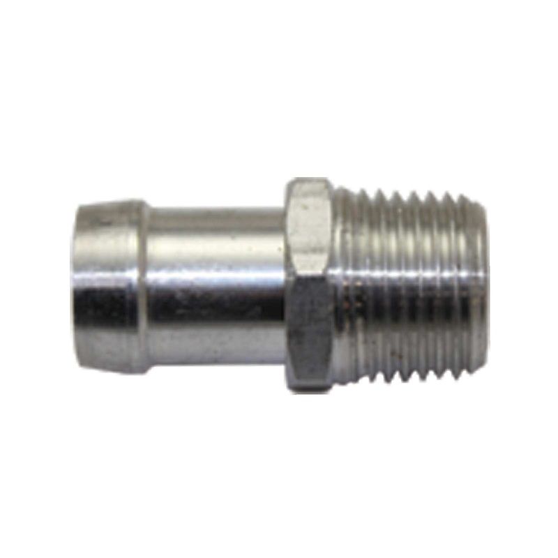 Aluminum 1/2″ NPT to 5/8″ Hose Barb Heater Hose Fitting