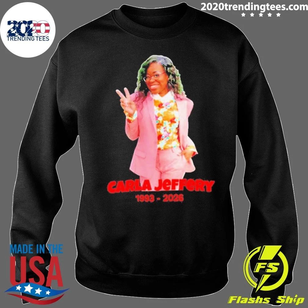 Carla Jeffery RIP 1993-2026 shirt