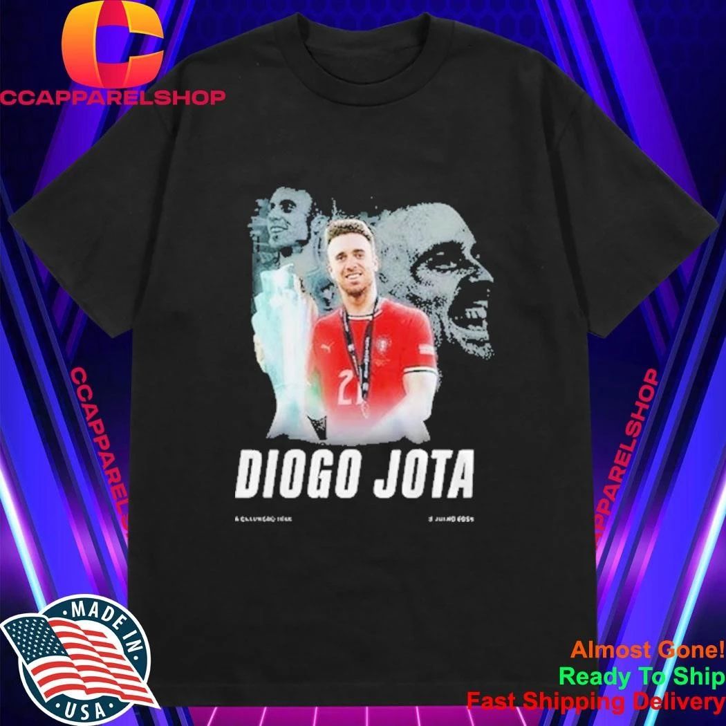 Diogo Jota Portugal #21 Tribute Shirt