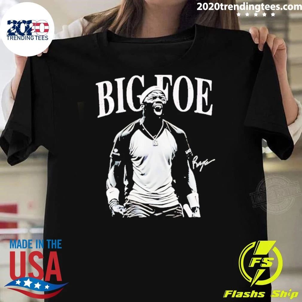 Frances Tiafoe Big Foe Tennis Signature Shirt