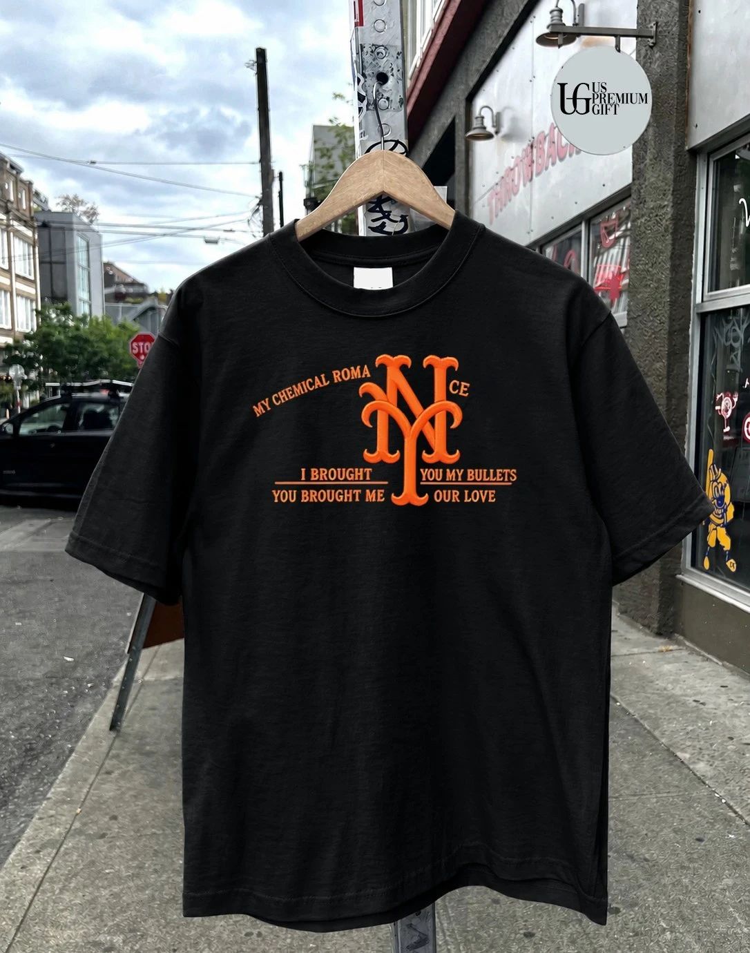 New York Mets My Chemical Romance I brought you my bullets you brought me your love shirt