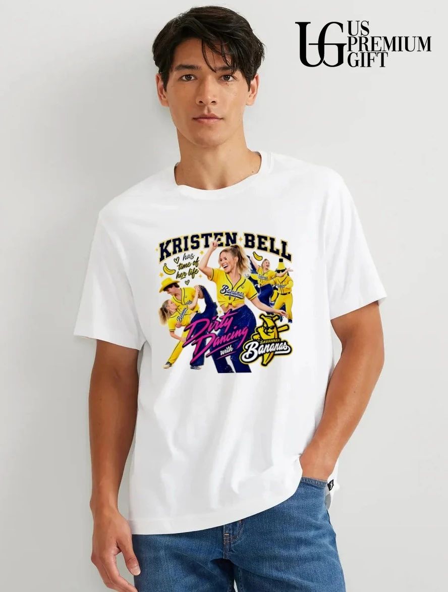 Kristen Bell Time of Her Life Dirty Dancing with Savannah Bananas shirt