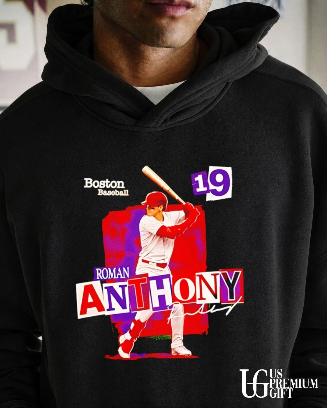 Roman Anthony No 19 Boston Red Sox signature shirt