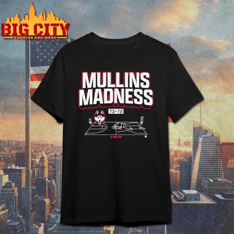 UConn Basketball Braylon Mullins Madness Shot Diagram College Shirt