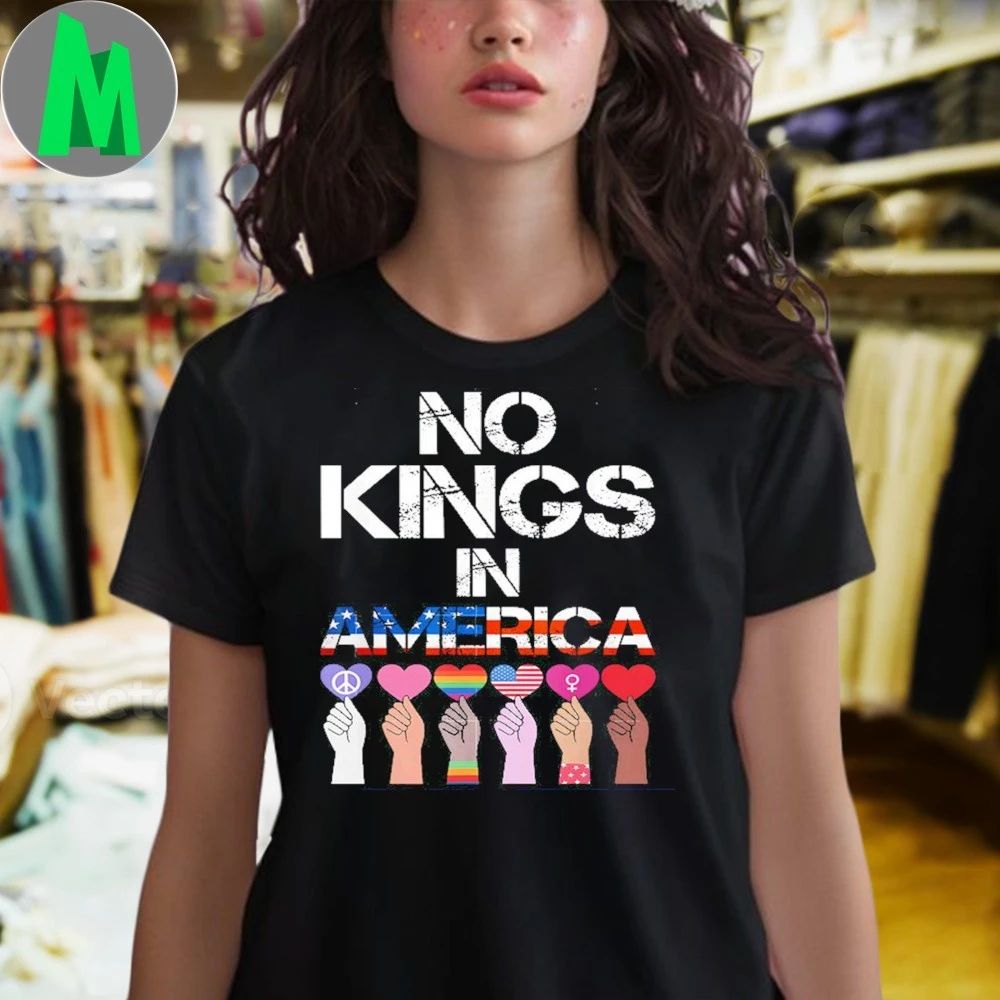 No Kings in America No Kings Political Protest Shirt