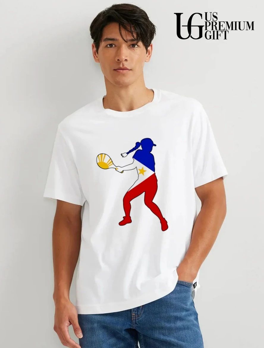 Alexandra Eala Philippines Tennis player silhouette shirt