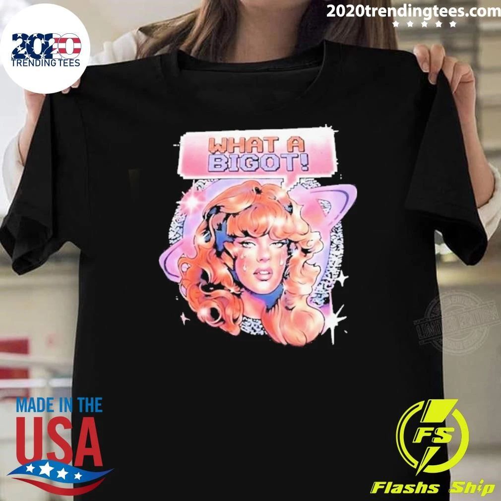 Polyester Peachy What A Bigot Shirt