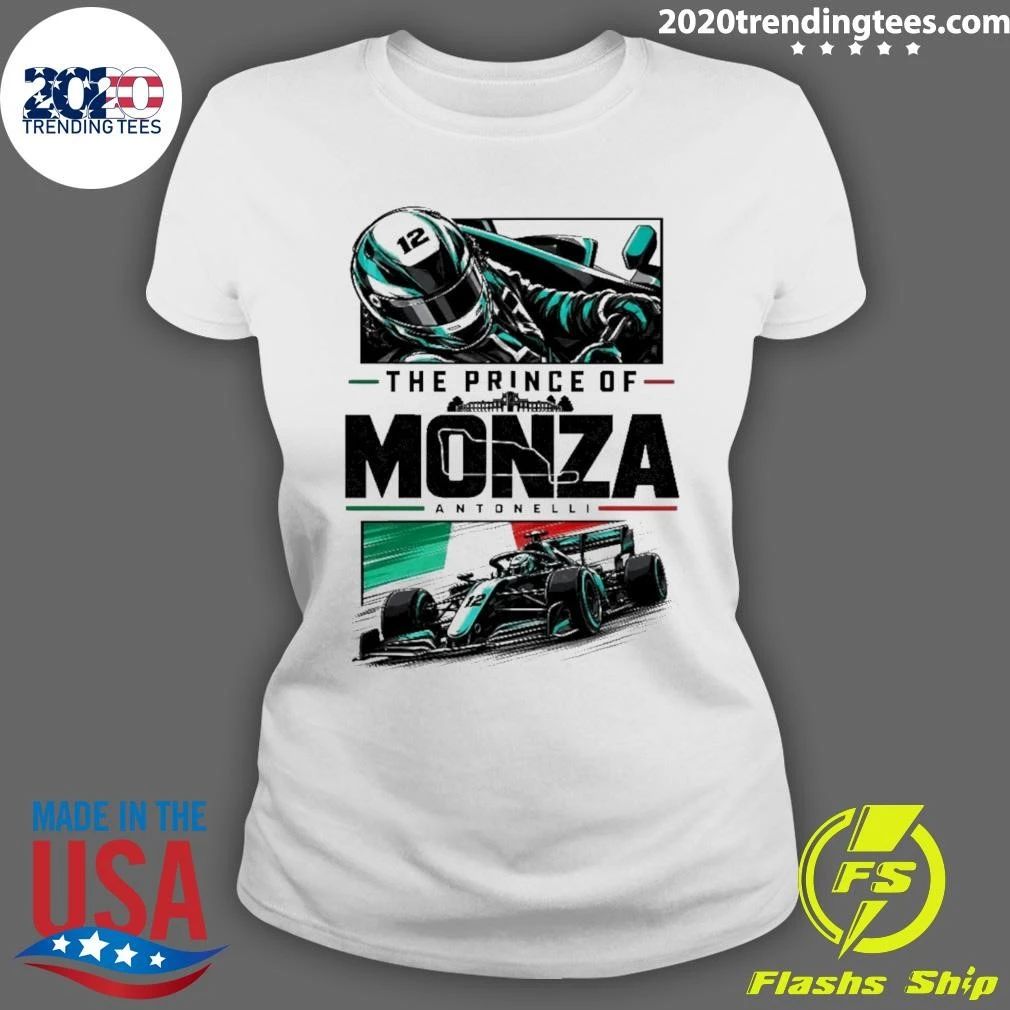 The Prince Of Monza Antonelli Graphic Shirt