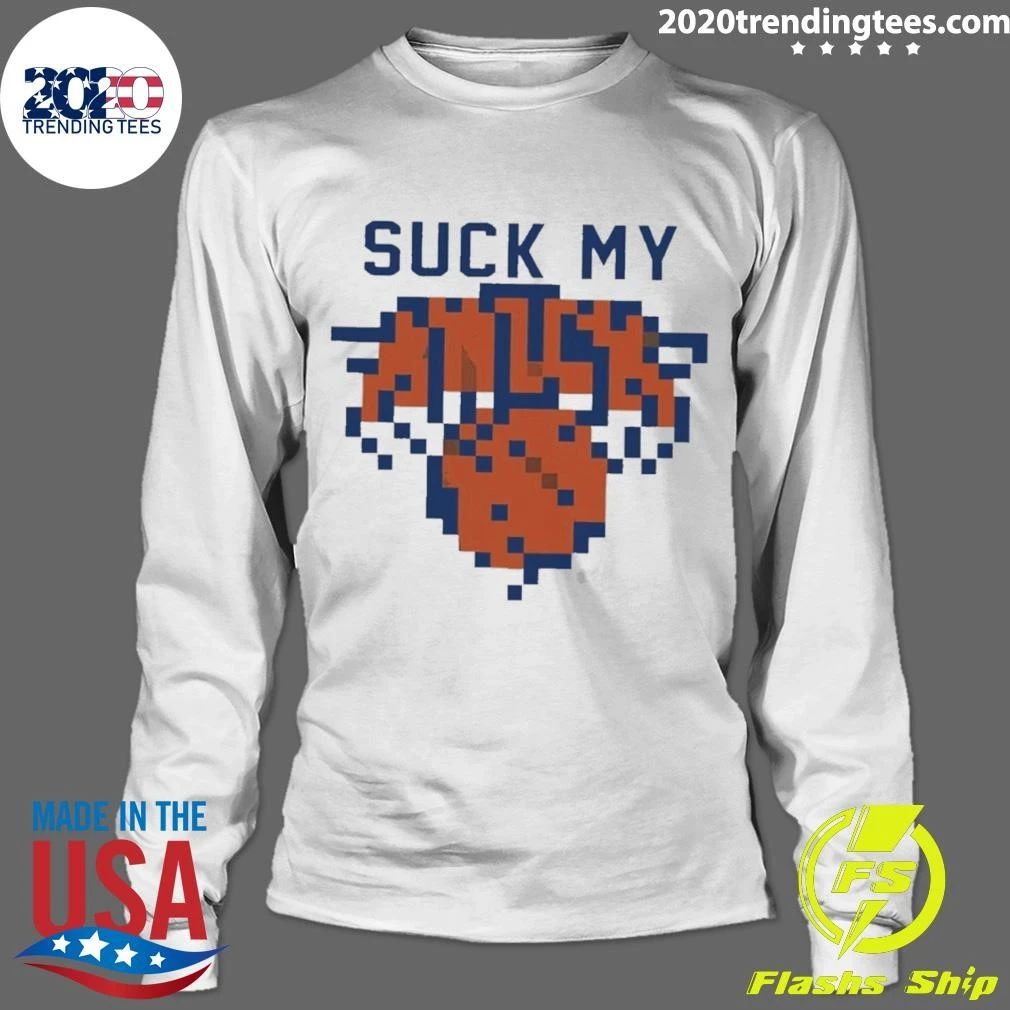 Suck My New York Knick Pixel Shirt