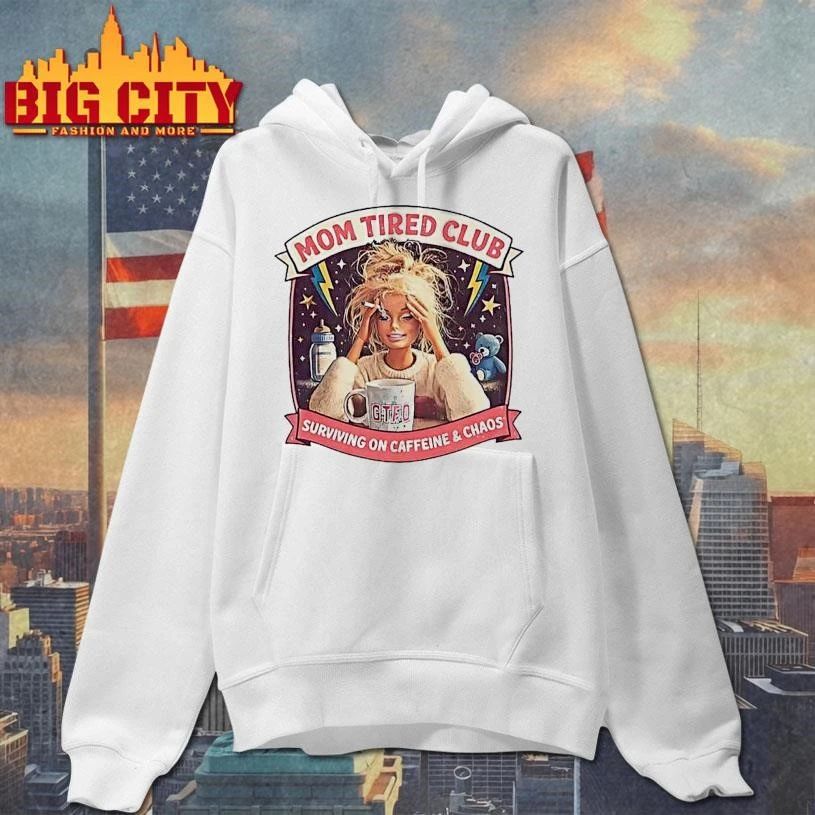 Mom Tired Club Baby Doll Vintage Shirt