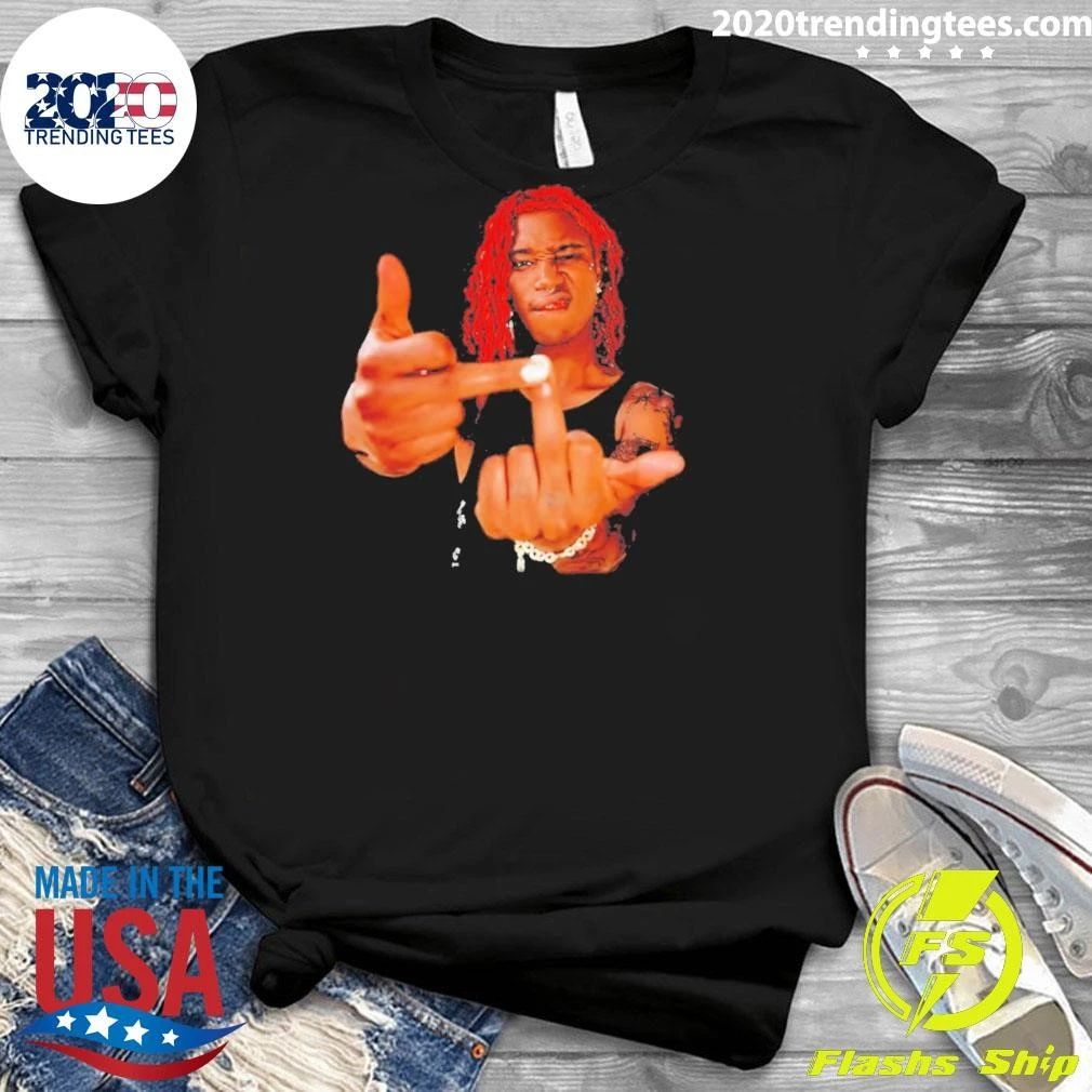 Nine Vicious Rapper Player Collage Shirt