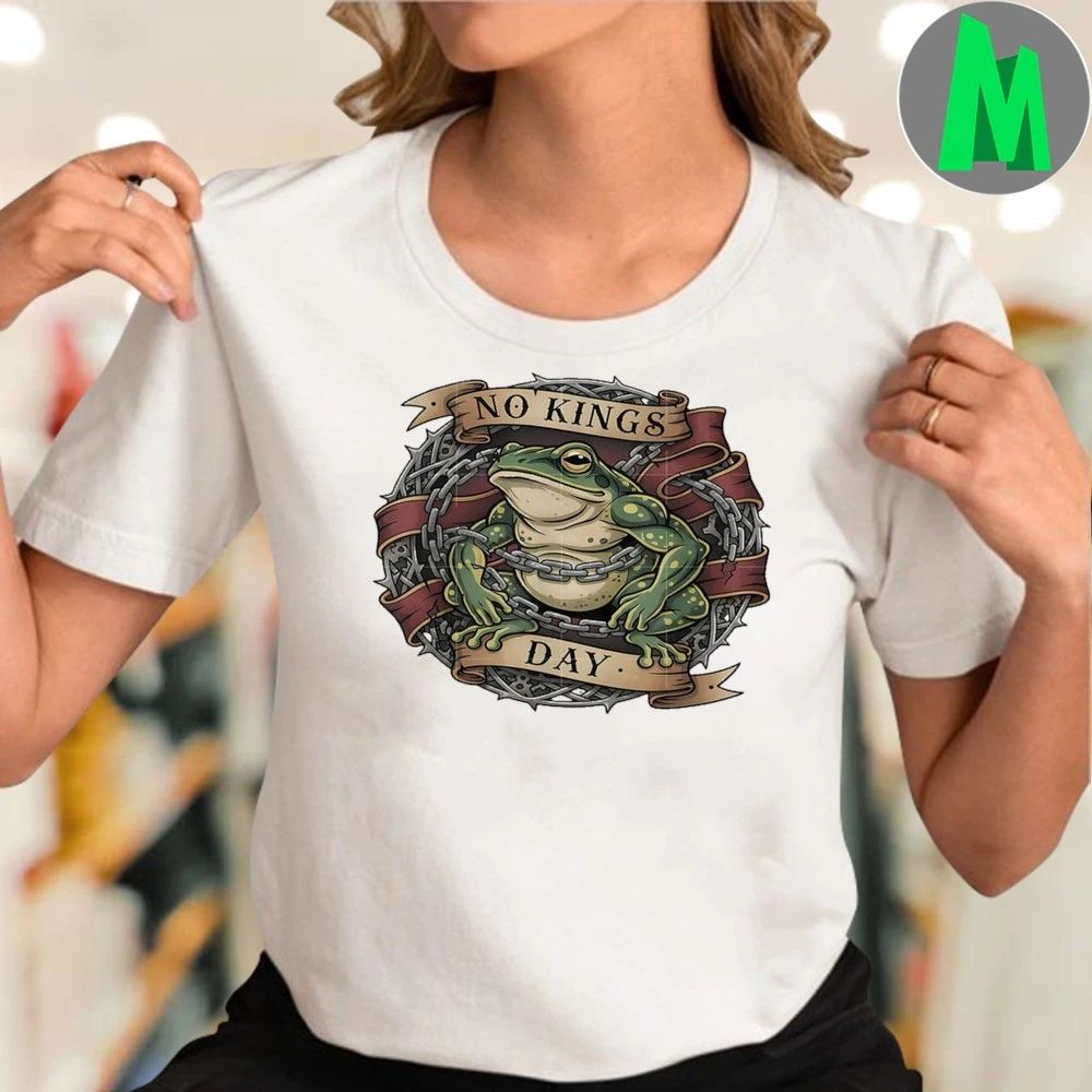 No Kings Day Portland Frog Protest Shirt