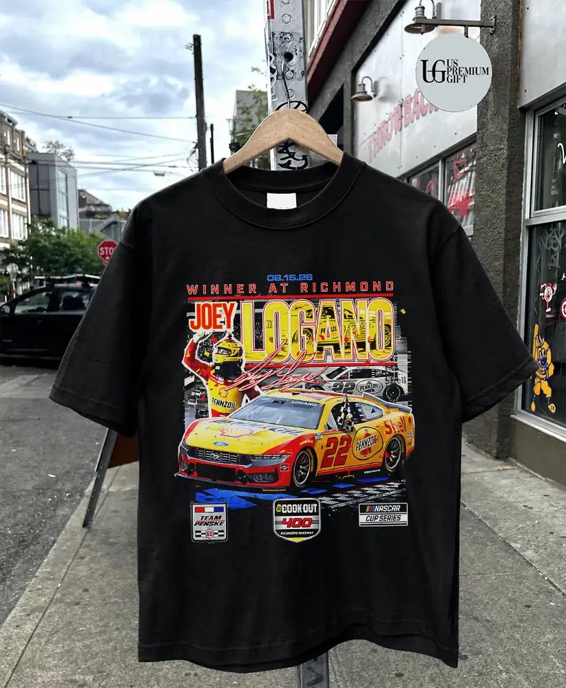 Joey Logano NASCAR Winner at Richmond 2026 signature shirt