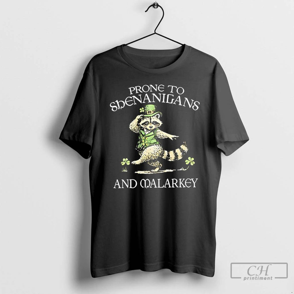 Classic Raccoon Dancing Prong To Sinigang And Malarkey St Patricks Day