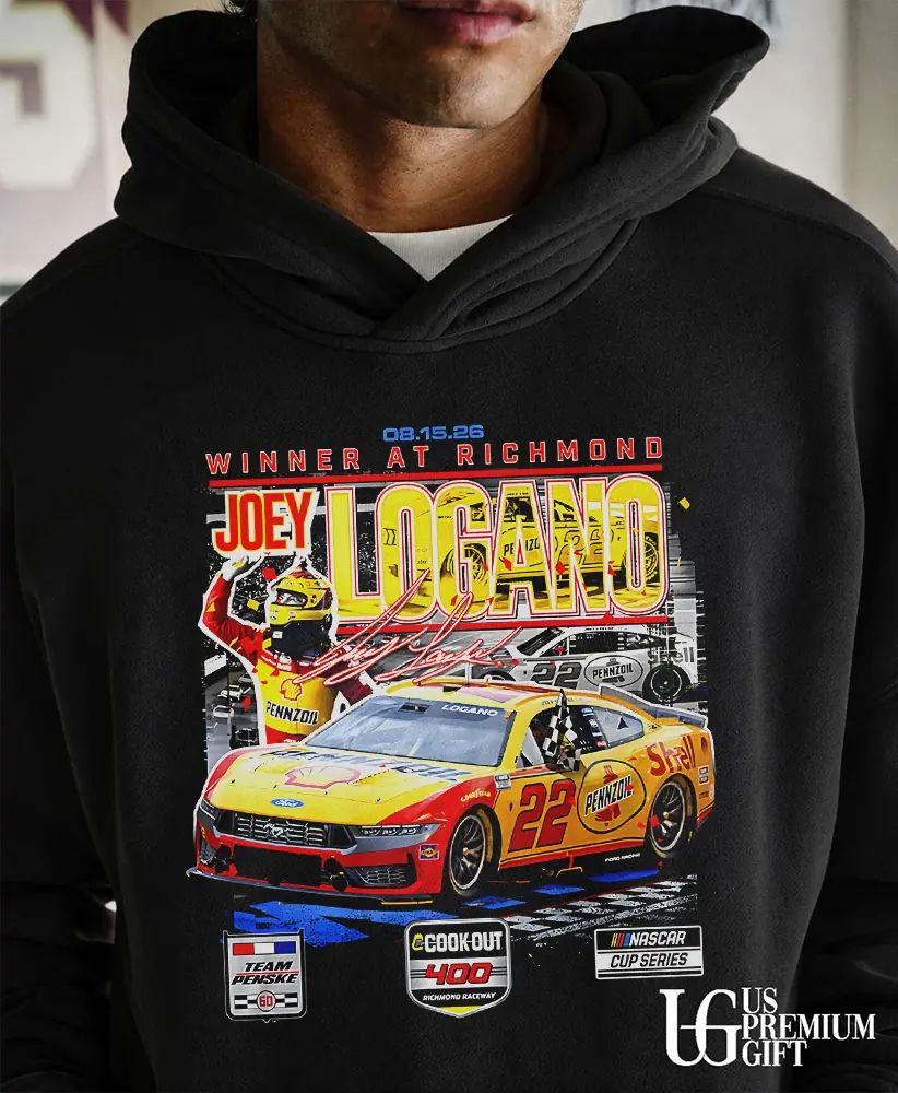 Joey Logano NASCAR Winner at Richmond 2026 signature shirt