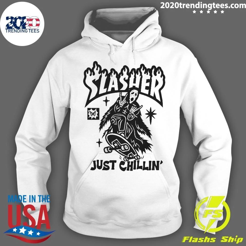 Slasher Just Chillin’ Ghostface Scream Shirt